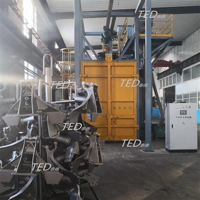 Hoist Shot Blasting Machine
