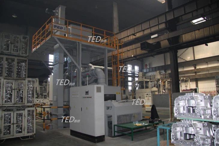 Wire Mesh Belt Blast Machine